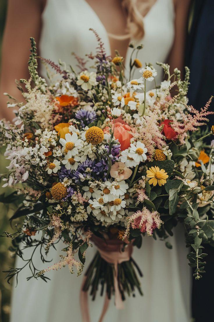 Whimsical Sunset Blossom Medley